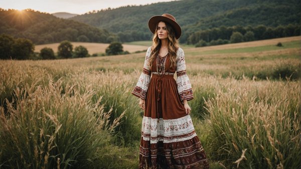 Découvrez votre style unique avec une robe bohème
